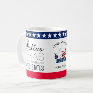 Taza De Café Dallas, Texas, Estados Unidos elegante