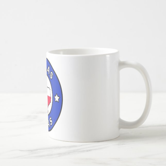 Taza De Café Dallas Texas Mug (Derecha)