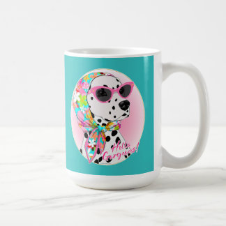 Taza De Café Dálmata ¡Hola Preciosa!