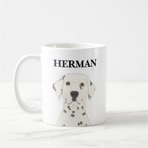 Taza De Café Dálmata Personalizado