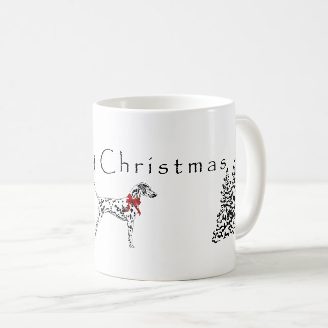 Taza De Café Dalmatian (Anverso derecho)
