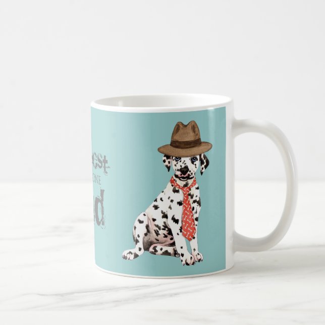 Taza De Café Dalmatian Dad (Derecha)