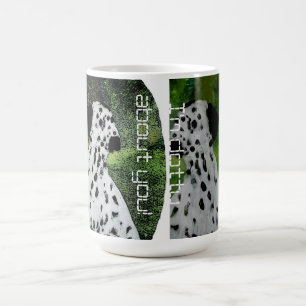 Taza De Café Dalmatian Dog Love