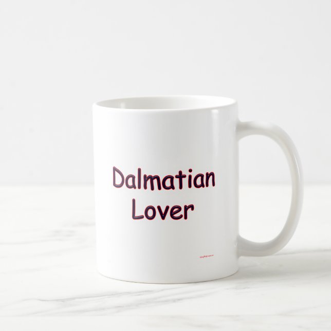 Taza De Café Dalmatian Lover (Derecha)