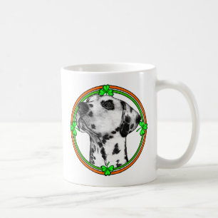 Taza De Café Dalmatian St Patricks Day