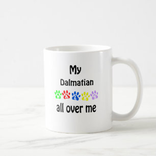Taza De Café Dalmatian Walks Design