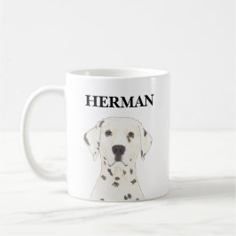 Taza De Café Dalmatiano personalizado