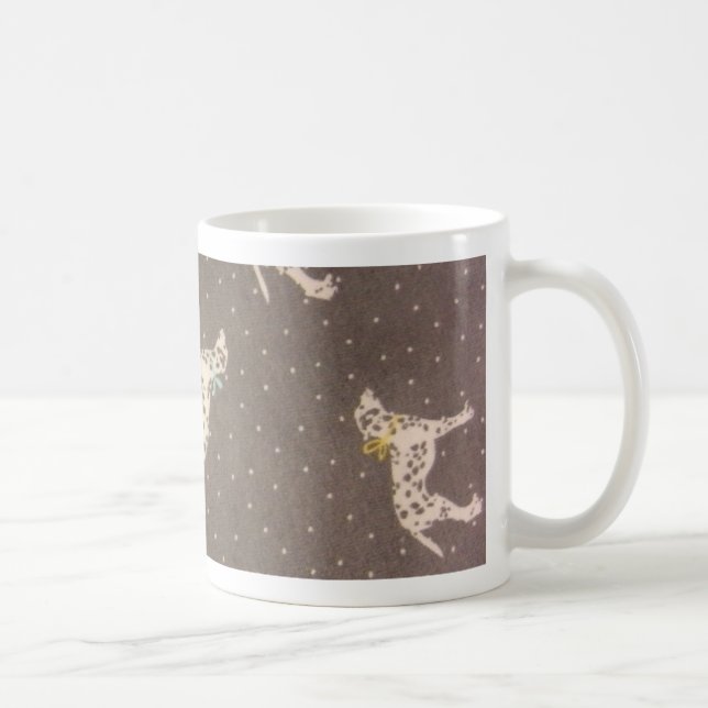 Taza De Café Dalmatianos con arcos (Derecha)