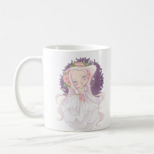 Taza De Café Dama Blanca