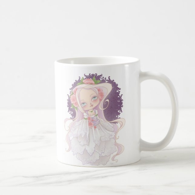 Taza De Café Dama Blanca (Derecha)