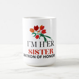 Taza De Café Dama de Honor 