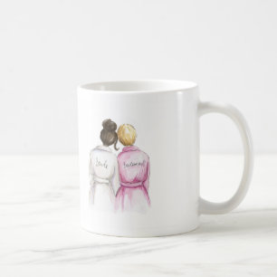 Taza De Café ¿Dama de honor? BM oscuro del corte del