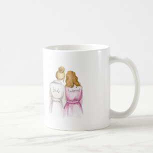Taza De Café ¿Dama de honor? Criada oscura de Bob del Br de la