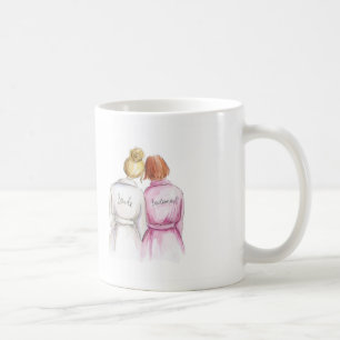Taza De Café ¿Dama de honor? Criada rubia de Bob del Redhead de