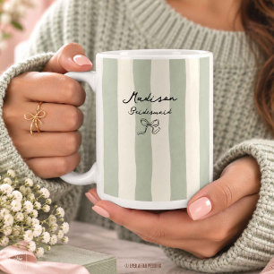 Taza De Café Dama de honor de la fiesta de boda regalo de boda