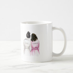 Taza De Café ¿Dama de honor? El Br negro de DK de la novia del