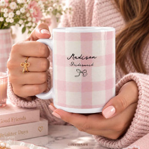 Taza De Café Dama de honor regalo para la fiesta de boda Boda