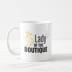 Taza De Café Dama de la Boutique