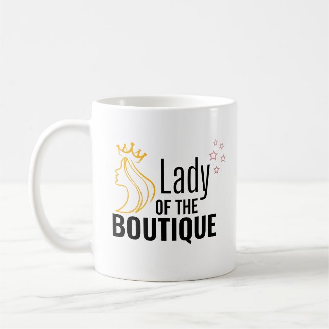 Taza De Café Dama de la Boutique (Izquierda)