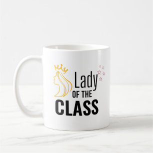 Taza De Café Dama de la clase