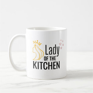 Taza De Café Dama de la cocina