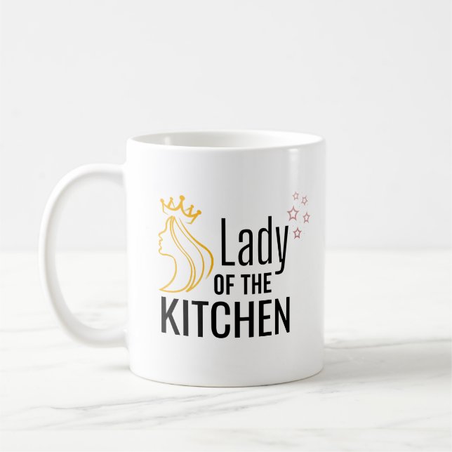 Taza De Café Dama de la cocina (Izquierda)