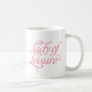 Taza De Café Dama De Ocio 2