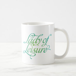 Taza De Café Dama De Ocio 3