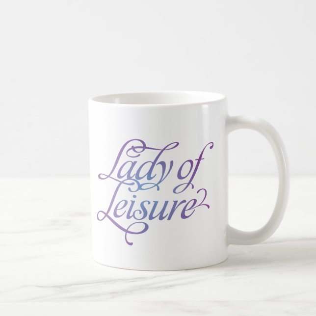 Taza De Café Dama De Ocio 4 (Derecha)