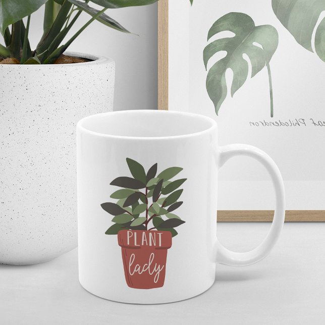 Taza De Café Dama de planta | Amantes de la planta baja (Subido por el creador)