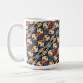 Taza De Café Dama del Arte 31 Encantadora y angustiada