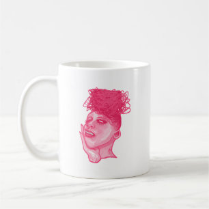 Taza De Café Dama del Caos de Rosa