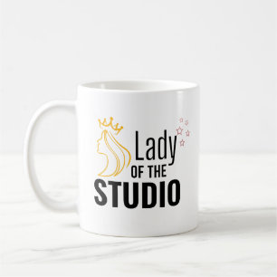 Taza De Café Dama del estudio