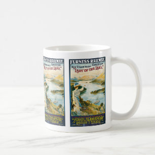 Taza De Café Dama del Lago ~ Ferrocarril Furness