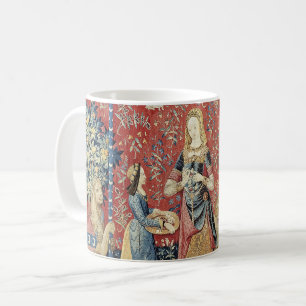 Taza De Café Dama del Renacimiento y Unicornio (Olor)