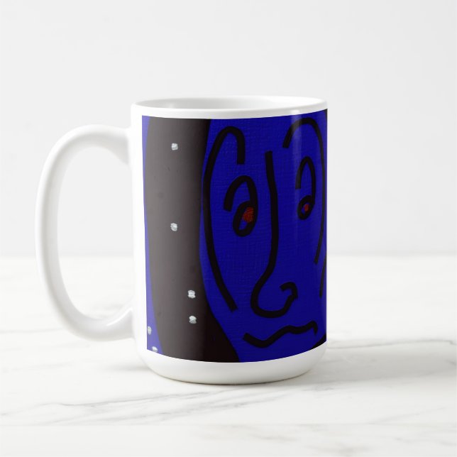 Taza De Café Dama en invierno  (Izquierda)