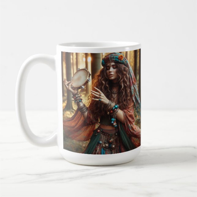 Taza De Café dama gitana (Izquierda)