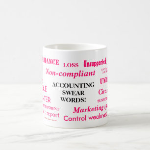 Taza De Café ¡¡¡Damas Contabilidad Palabras Dulces!! Contador d