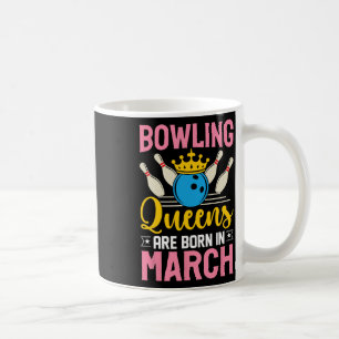 Taza De Café Damas de Chicas de la Marcha de los bolos