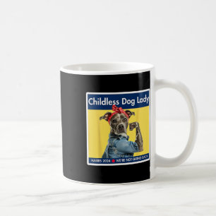 Taza De Café Damas de perro Kamala Harris 2024 Presidente