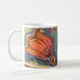 Taza De Café Damas de rojo