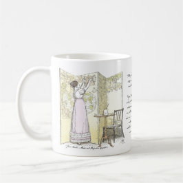 Taza De Café Damas logradas, Jane Austen Orgullo y Prejuicio
