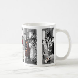 Taza De Café damas victorianas de época