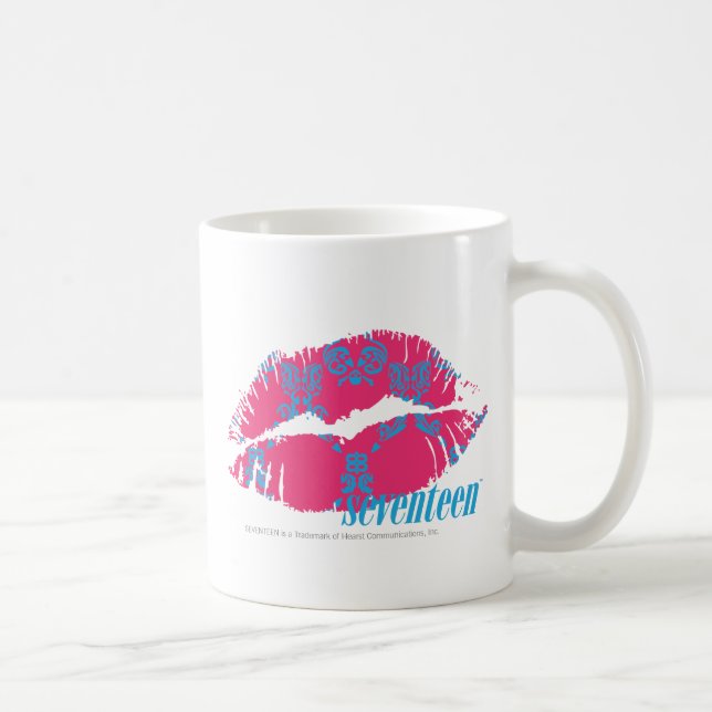 Taza De Café Damasco Aguamarina-Magenta (Derecha)