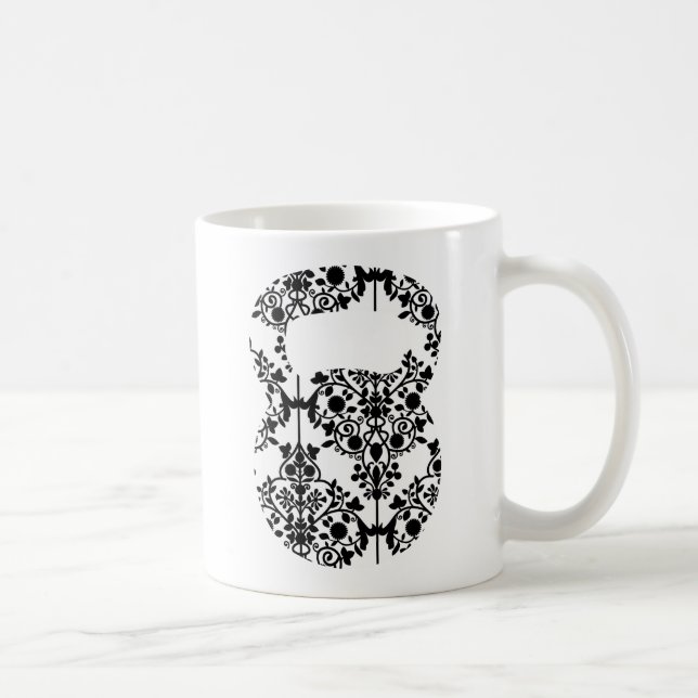 Taza De Café Damasco Kettlebell (Derecha)