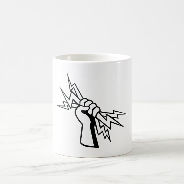 Taza De Café Dame poder (Subido por el creador)