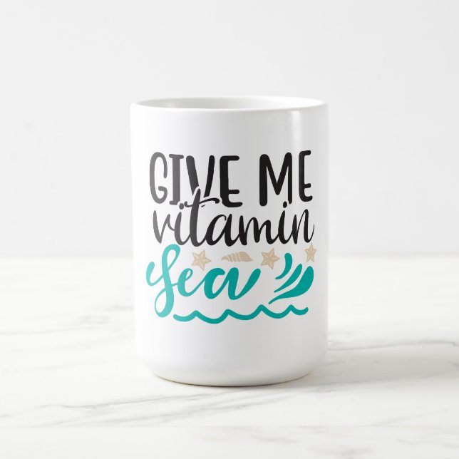 Taza De Café Dame Vitamina Mar (Centro)