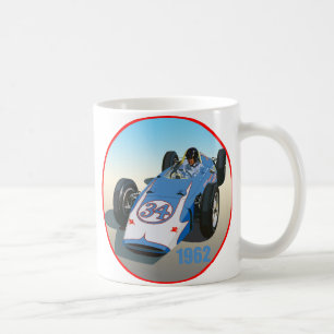 Taza De Café Dan Gurney 1962 Indy
