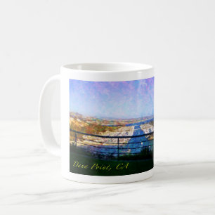 Taza De Café Dana Point, CA (impresionismo)