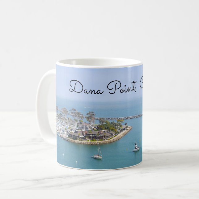 Taza De Café Dana Point California (Anverso izquierdo)